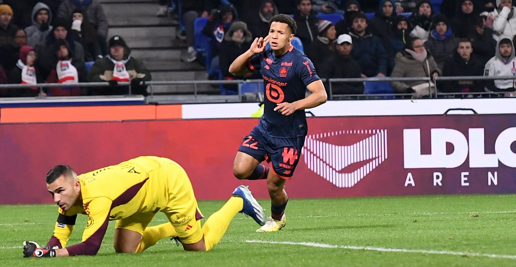 De maneira categ&oacute;rica, o Lille afundou um pouco mais o Lyon na lanterna da Ligue 1
