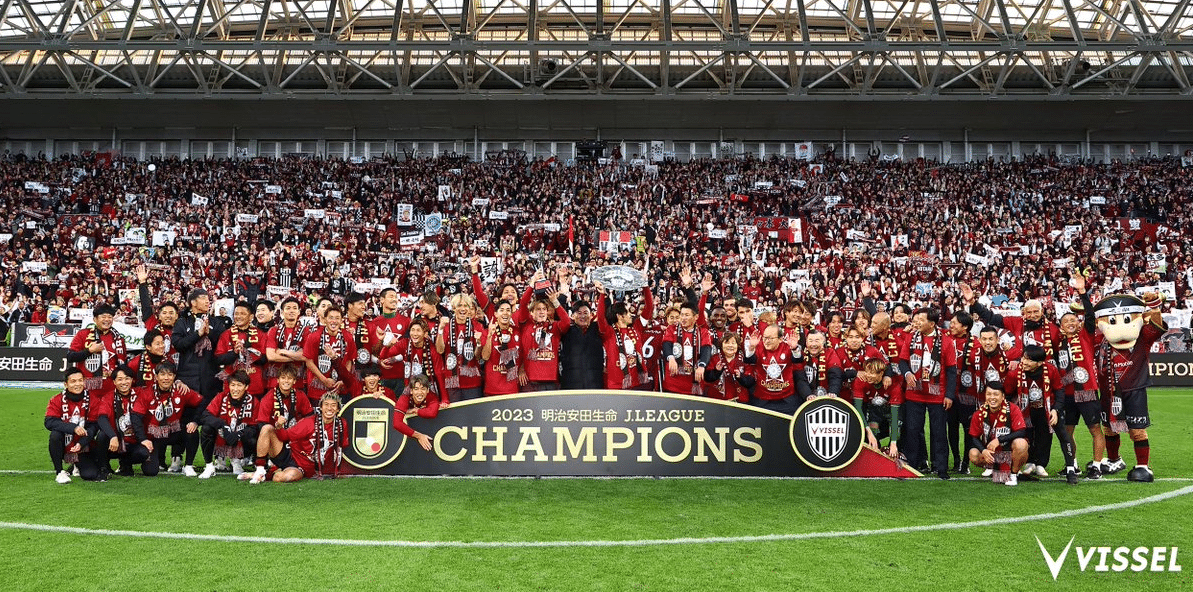 O Vissel Kobe confiou nos veteranos da sele&ccedil;&atilde;o e conquistou o almejado t&iacute;tulo in&eacute;dito da J-League