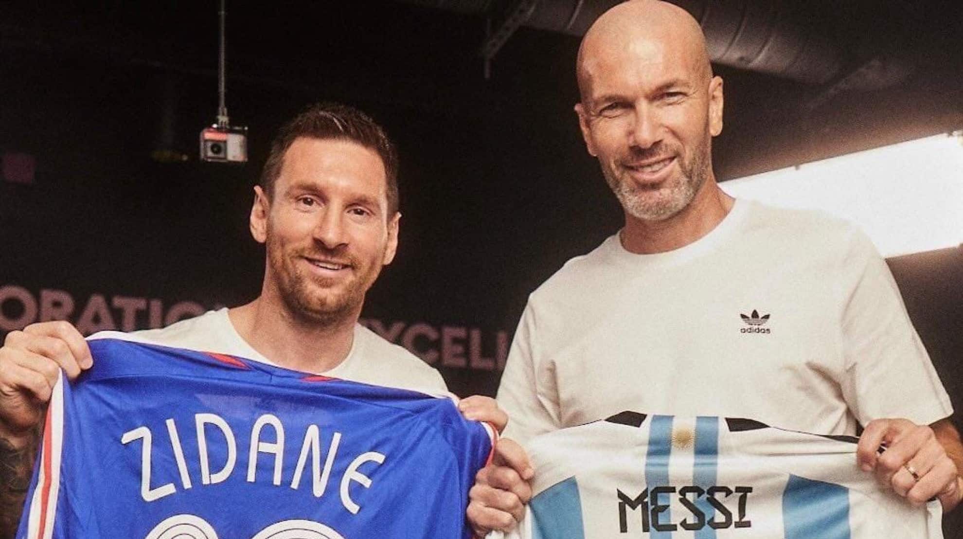 O papo entre Messi e Zidane &eacute; exatamente aquilo que poder&iacute;amos esperar: sublime