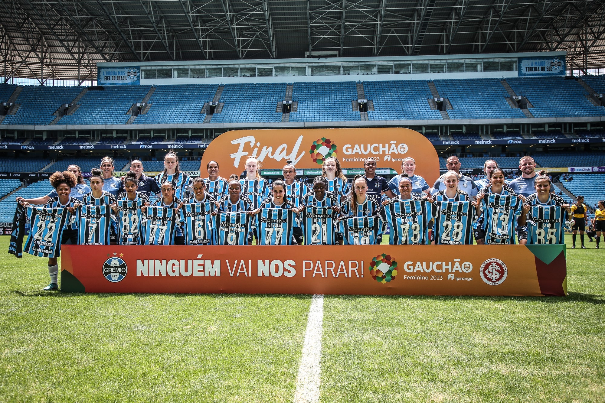 Gurias Gremistas tiveram 2023 pior do que 2022, o que alerta para necessidade de melhorias