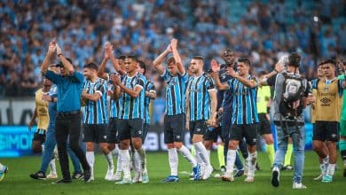 Sempre na parte de cima da tabela, Gr&ecirc;mio teve um vice-campeonato brasileiro para ser celebrado