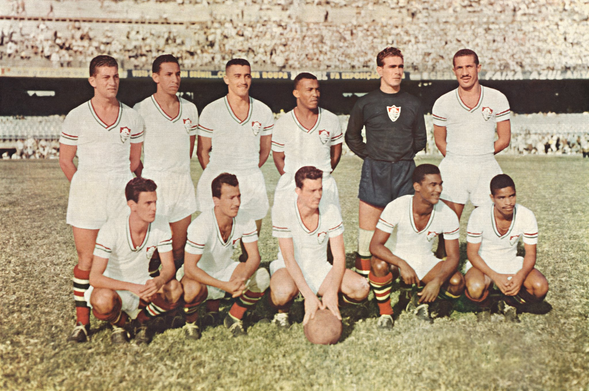 Como era o Fluminense que conquistou a Copa Rio de 1952, t&iacute;tulo pleiteado como Mundial de Clubes