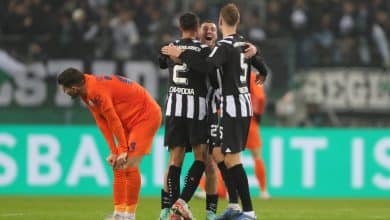 M&ouml;nchengladbach marca no &uacute;ltimo minuto da prorroga&ccedil;&atilde;o e elimina o Wolfsburg da Copa da Alemanha