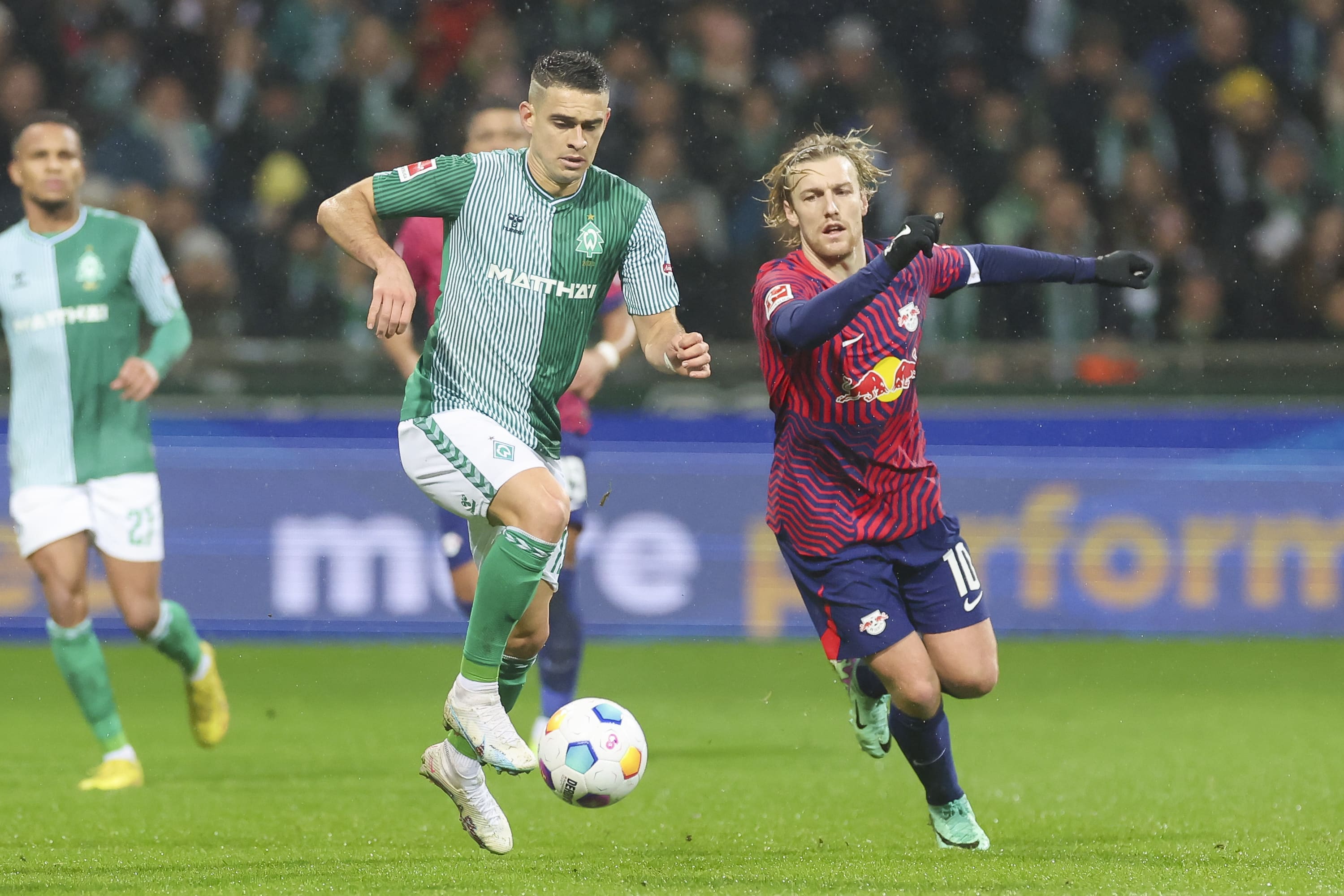 Na despedida de Forsberg, Leipzig deixou escapar dois importantes pontos contra o Werder Bremen