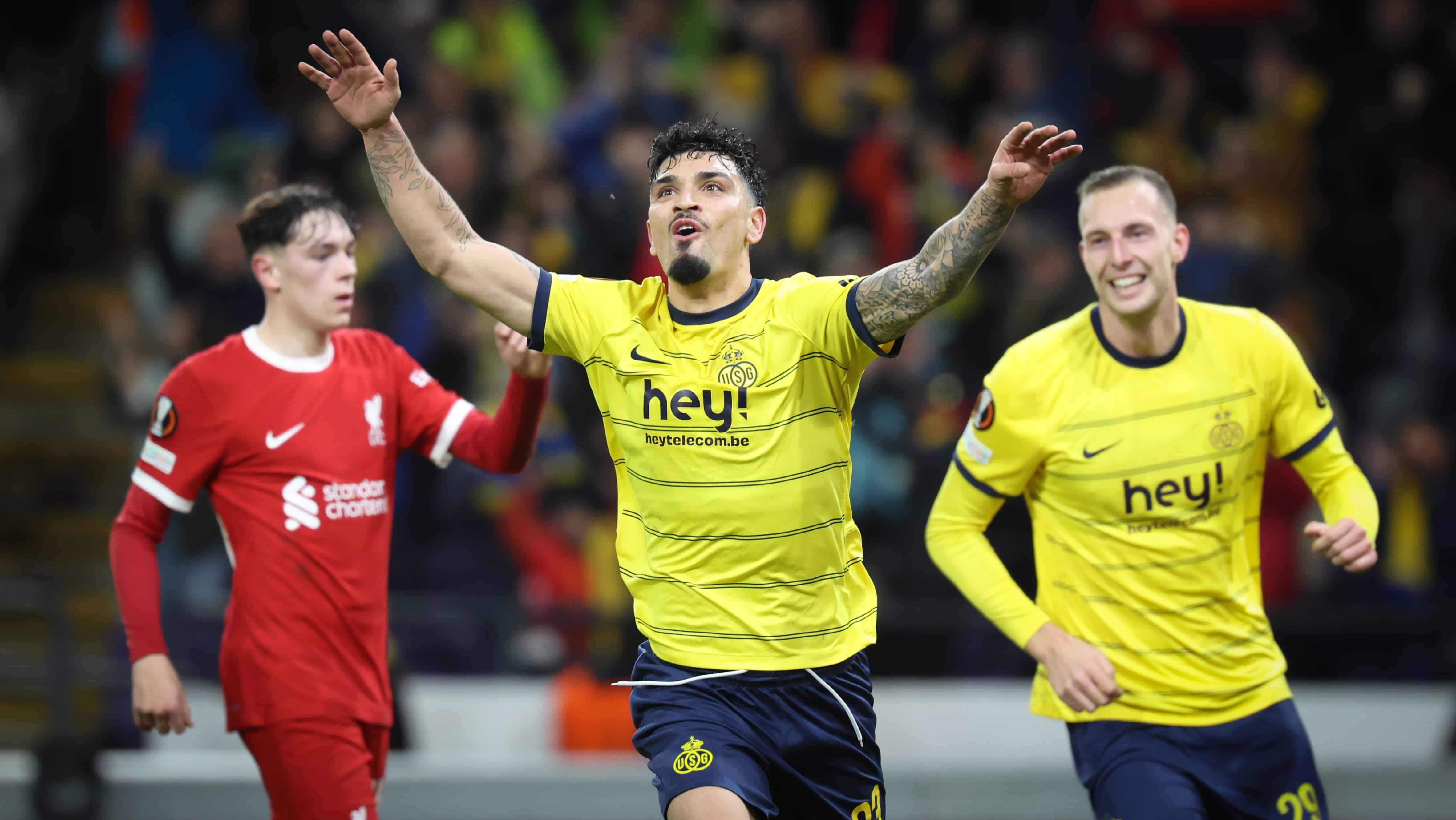 A Union Saint-Gilloise bombardeou os reservas do Liverpool e vai para Conference com moral