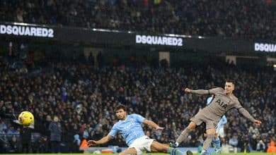 City &eacute; melhor que Tottenham, mas Angeball garante empate por 3 a 3 com pol&ecirc;mica de arbitragem no fim