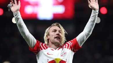 Forsberg se despede com gola&ccedil;o, RB Leipzig vence o Hoffenheim e empata em pontos com vice-l&iacute;der da Bundesliga