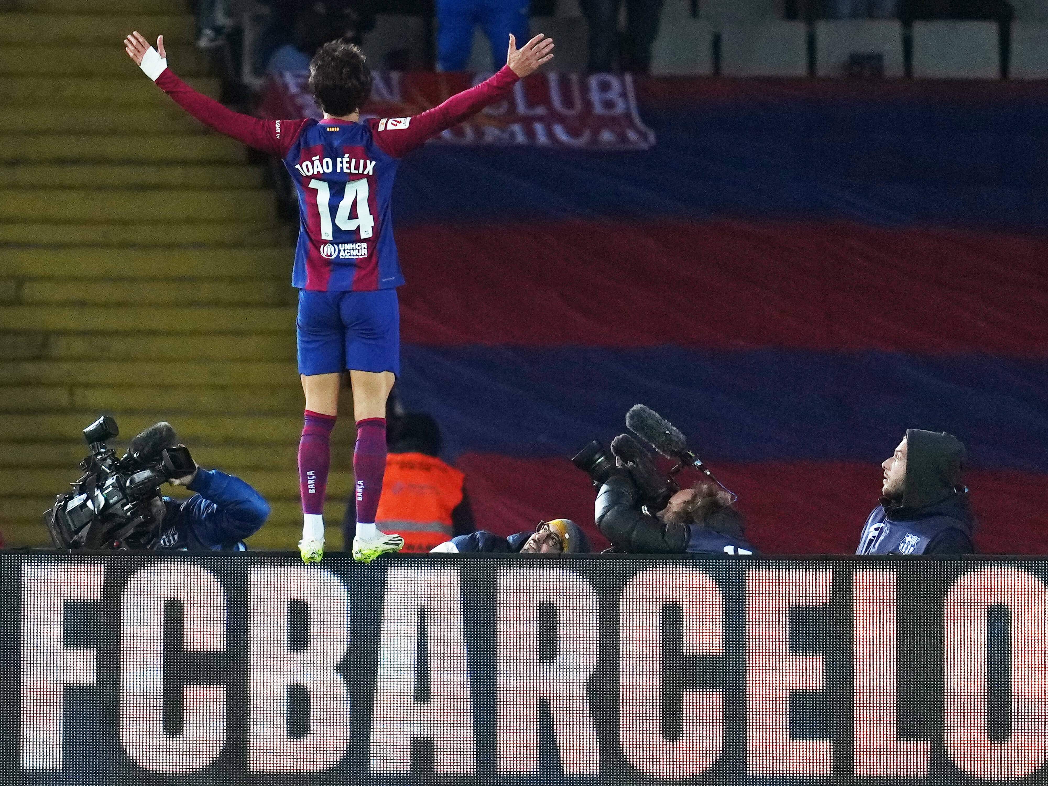 Falou e fez: Jo&atilde;o F&eacute;lix garante vit&oacute;ria do Barcelona em cima do Atl&eacute;tico de Madrid