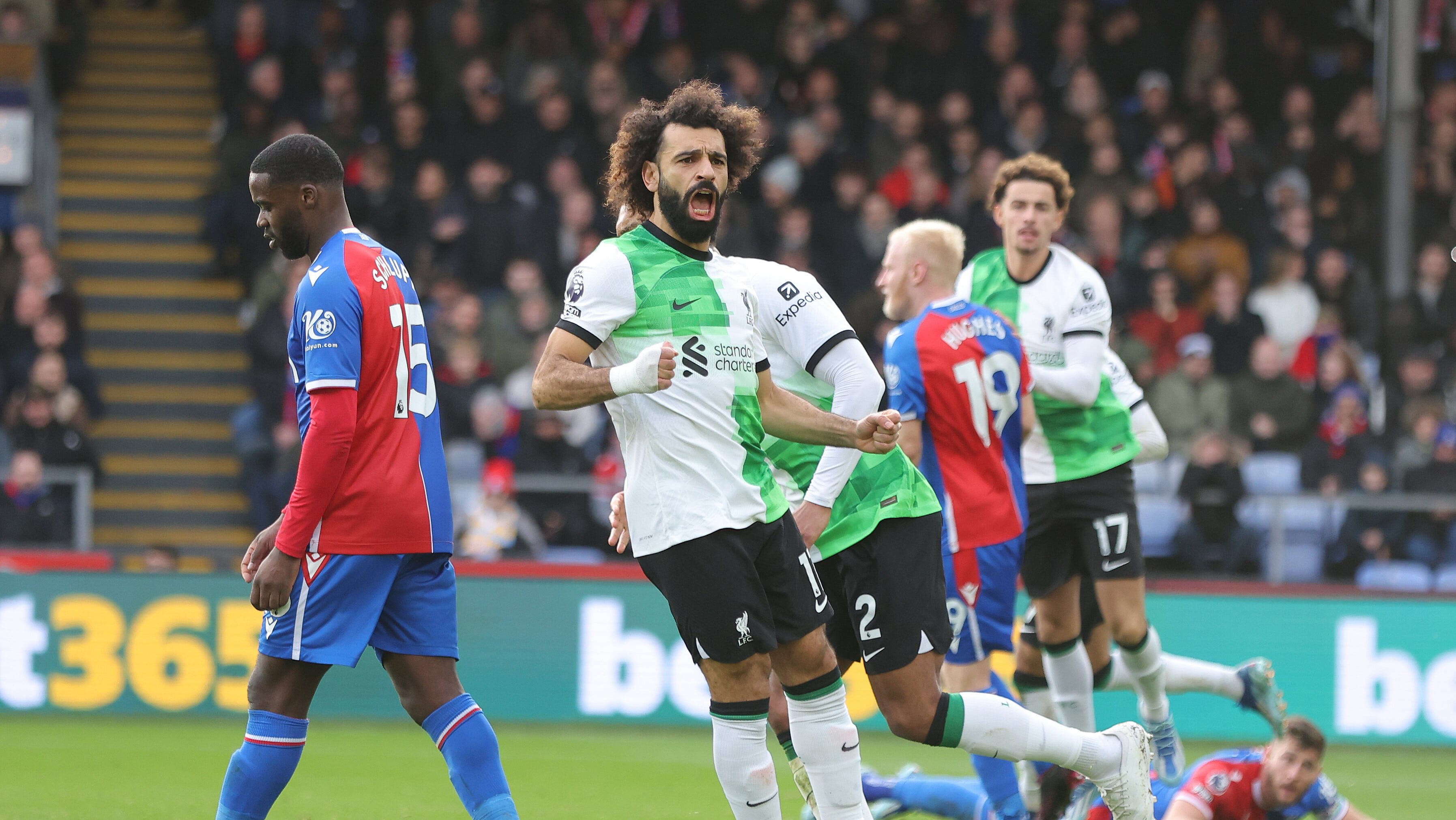 O time da virada: Liverpool sai atr&aacute;s, mas vence o Crystal Palace com direto a gol hist&oacute;rico de Salah