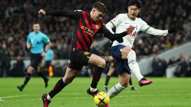 &lsquo;Angeball&rsquo; do Tottenham ser&aacute; posto &agrave; prova diante de um embalado Manchester City na Premier League