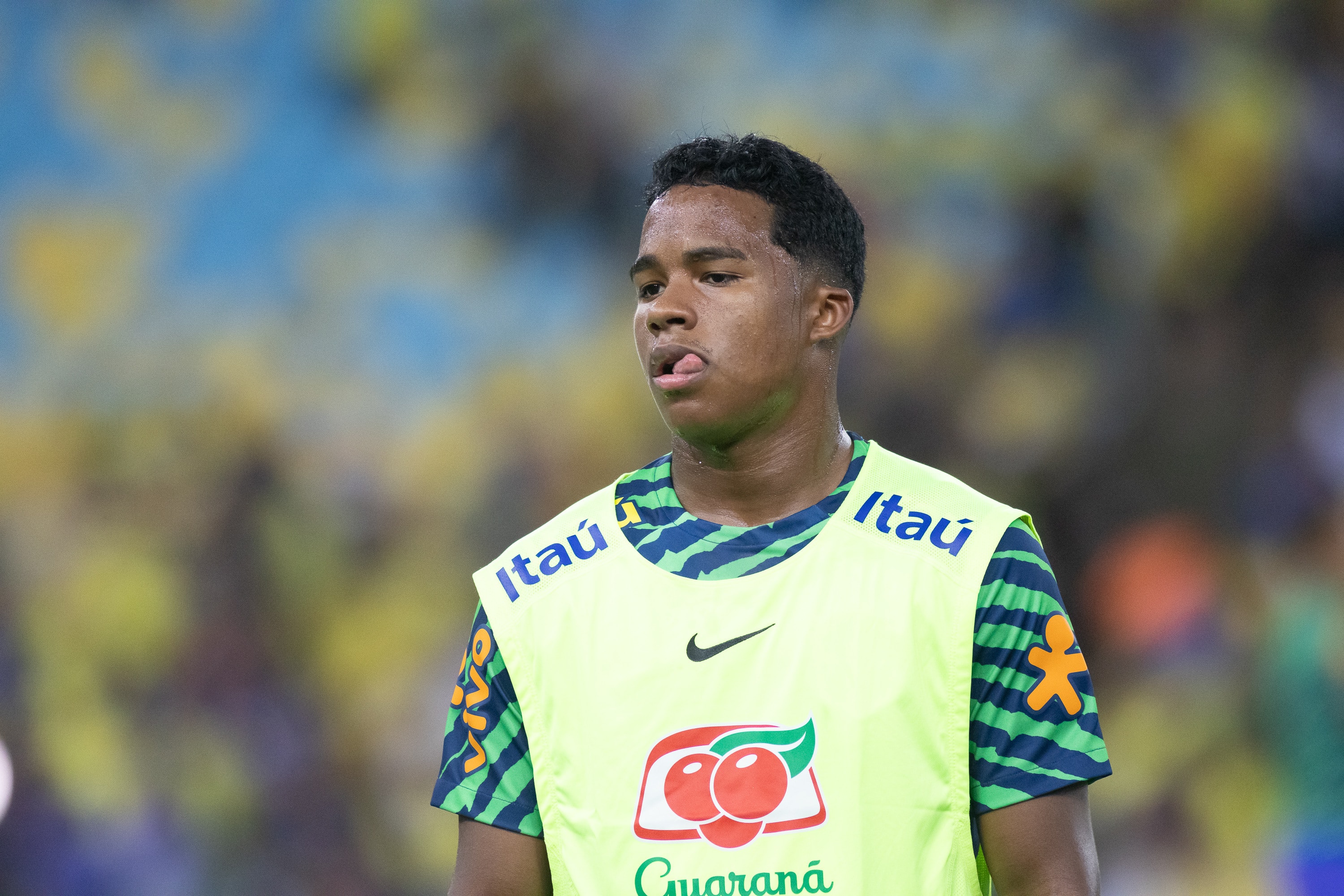 Foto: (Icon Sport) - Endrick est&aacute; nos planos futuros do Real Madrid