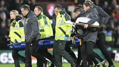 Interrompido por ataque card&iacute;aco de jogador, Bournemouth x Luton vai recome&ccedil;ar do zero na Premier League