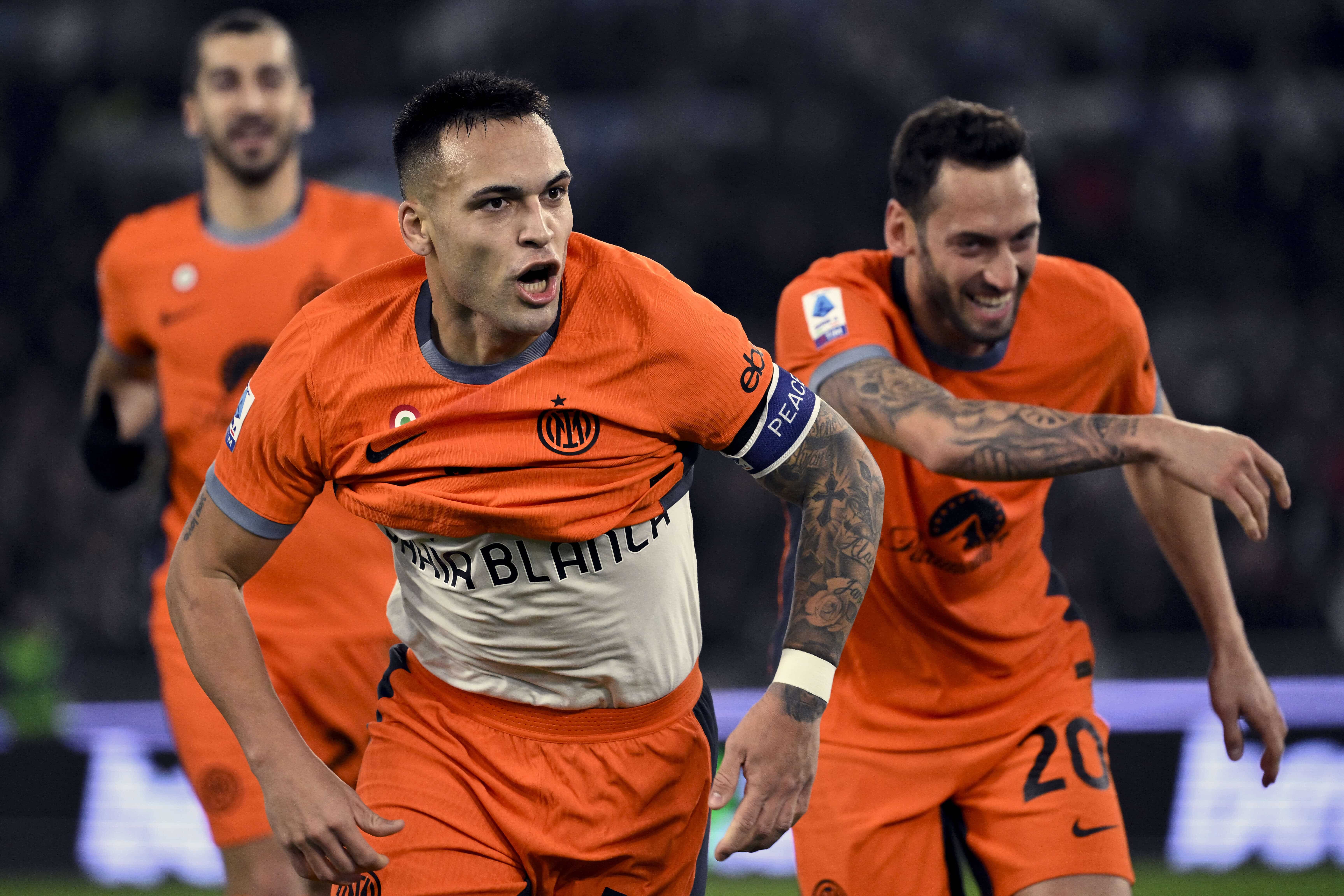 A dupla Lautaro e Thuram decidiu e a Internazionale foi cir&uacute;rgica para bater a Lazio fora de casa