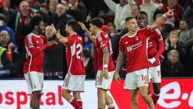 O bagun&ccedil;ado Manchester United fechou 2023 sucumbindo diante do novo Forest de Nuno Esp&iacute;rito Santo