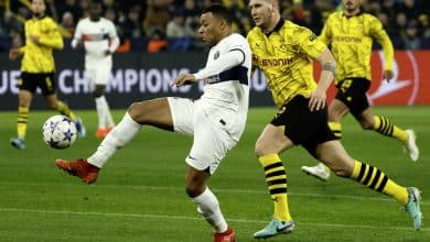 Mbapp&eacute; reclama de postura do PSG no empate contra o Dortmund e recebe resposta de Luis Enrique