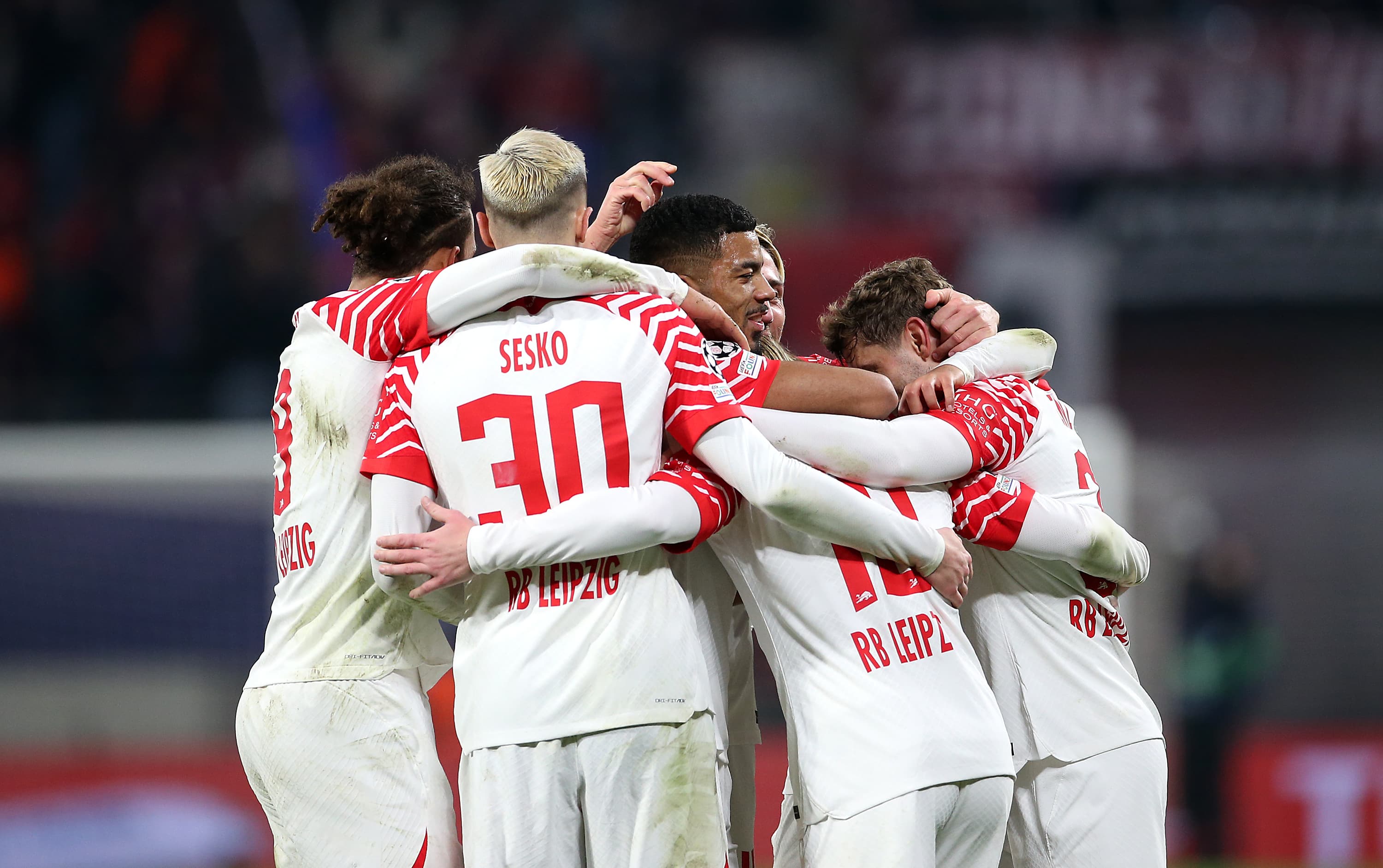 Forsberg e Sesko descomplicam a vida do RB Leipzig contra o Young Boys por mais uma vit&oacute;ria na Champions