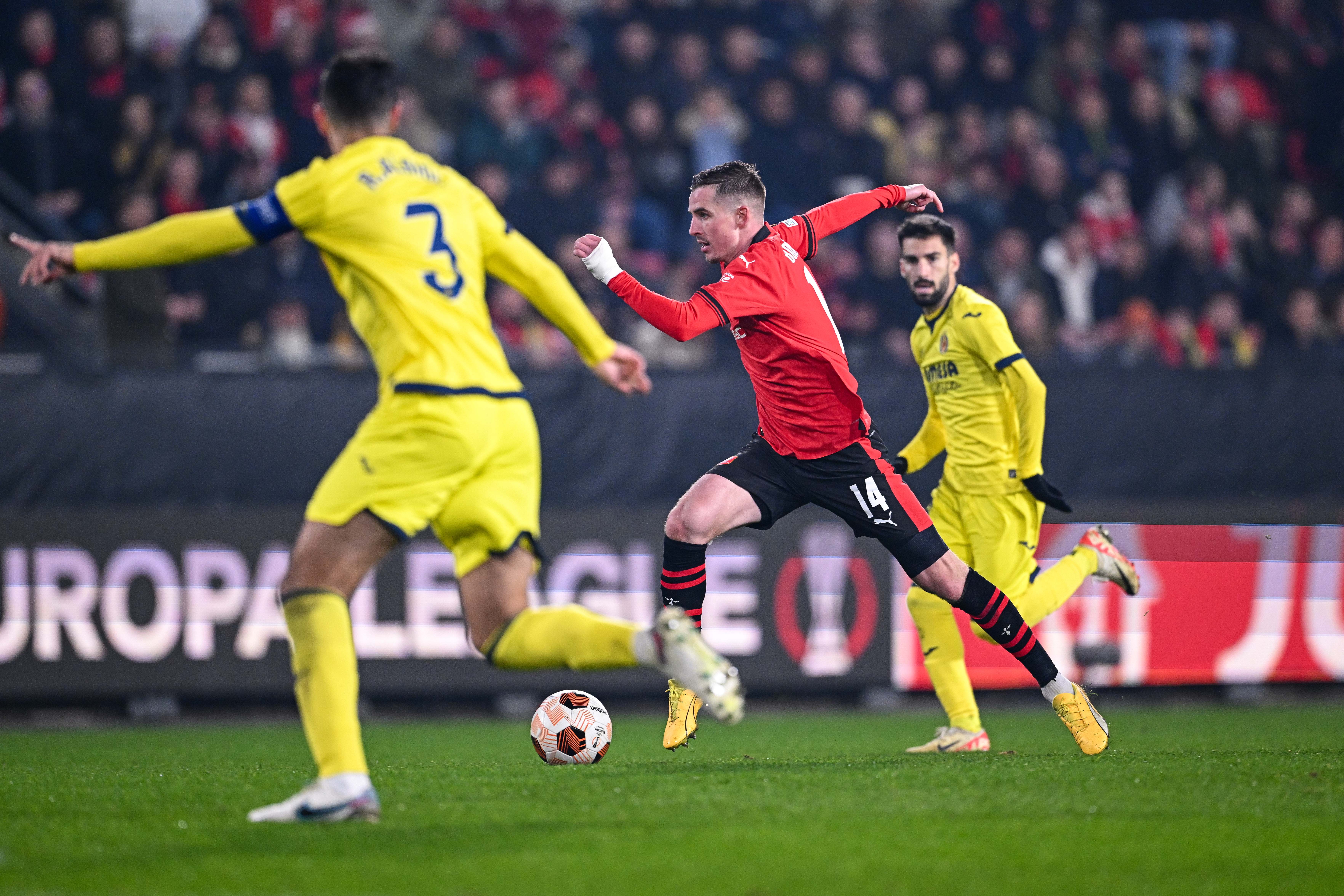 Em jogo cheio de reviravoltas, Villarreal vence o Rennes para garantir 1&ordm; lugar do grupo na Liga Europa
