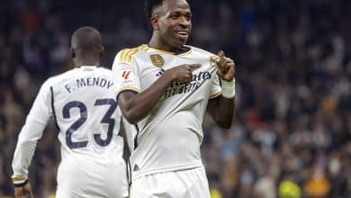 Vinicius Junior afirma estar em condi&ccedil;&otilde;es de voltar e decis&atilde;o de entrar em campo depende s&oacute; de Ancelotti