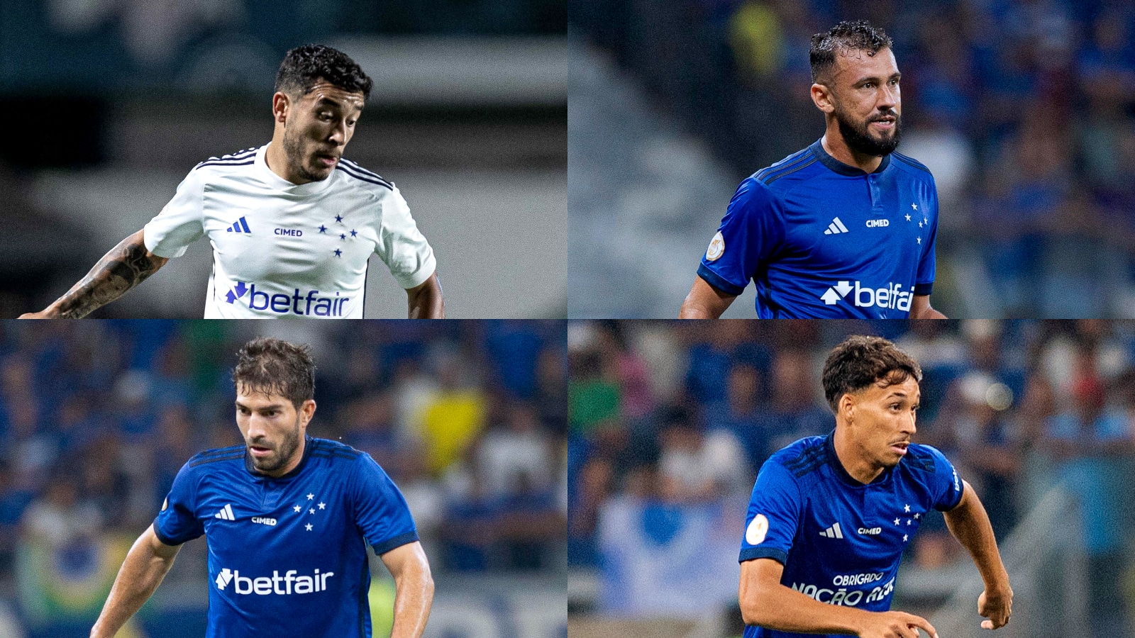 Quarteto do Cruzeiro &eacute; premiado em elei&ccedil;&atilde;o de melhores jogadores do futebol mineiro