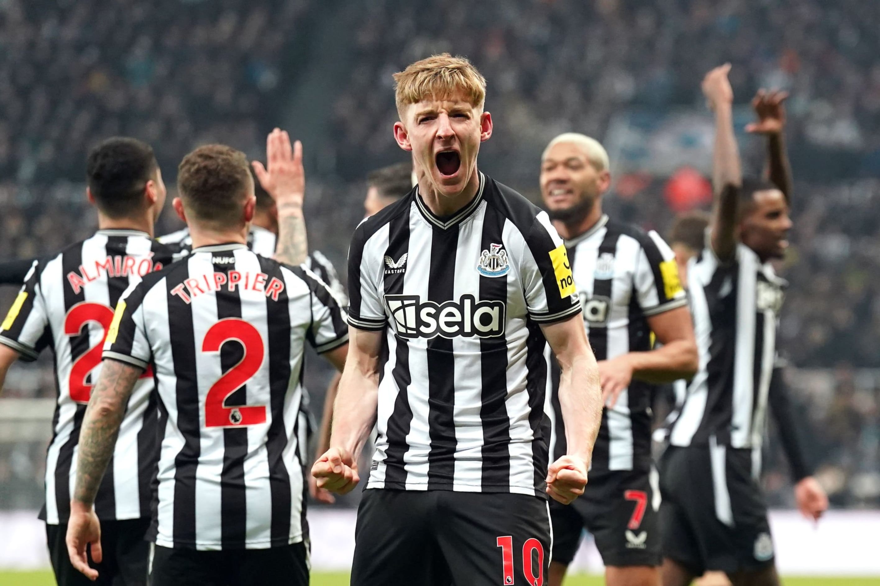 O placar foi m&iacute;nimo, mas o Newcastle amassou o Manchester United e ascendeu na Premier League
