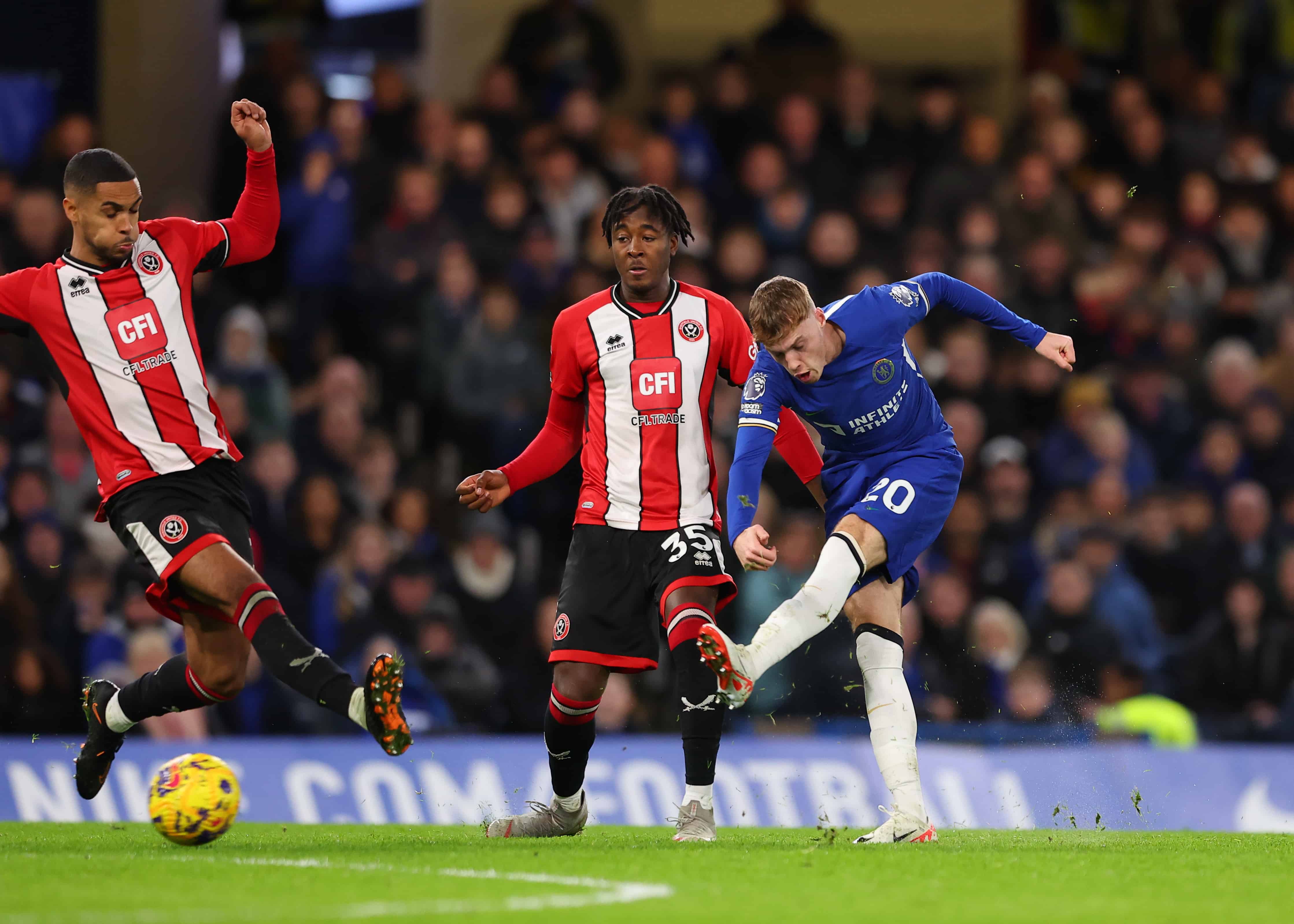 Cole Palmer, sempre ele, chamou a responsabilidade e liderou o Chelsea na vit&oacute;ria contra o lanterna Sheffield