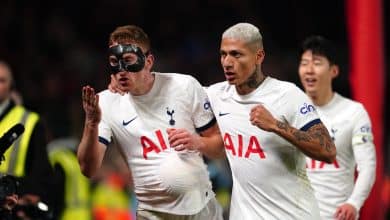Tottenham supera onda de desfalques para bater o Nottingham Forest em noite inspirada de Kulusevski