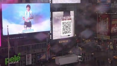 Maradona &lsquo;apareceu&rsquo; em Nova York como holograma, s&oacute; esqueceram que ele n&atilde;o gostava dos Estados Unidos