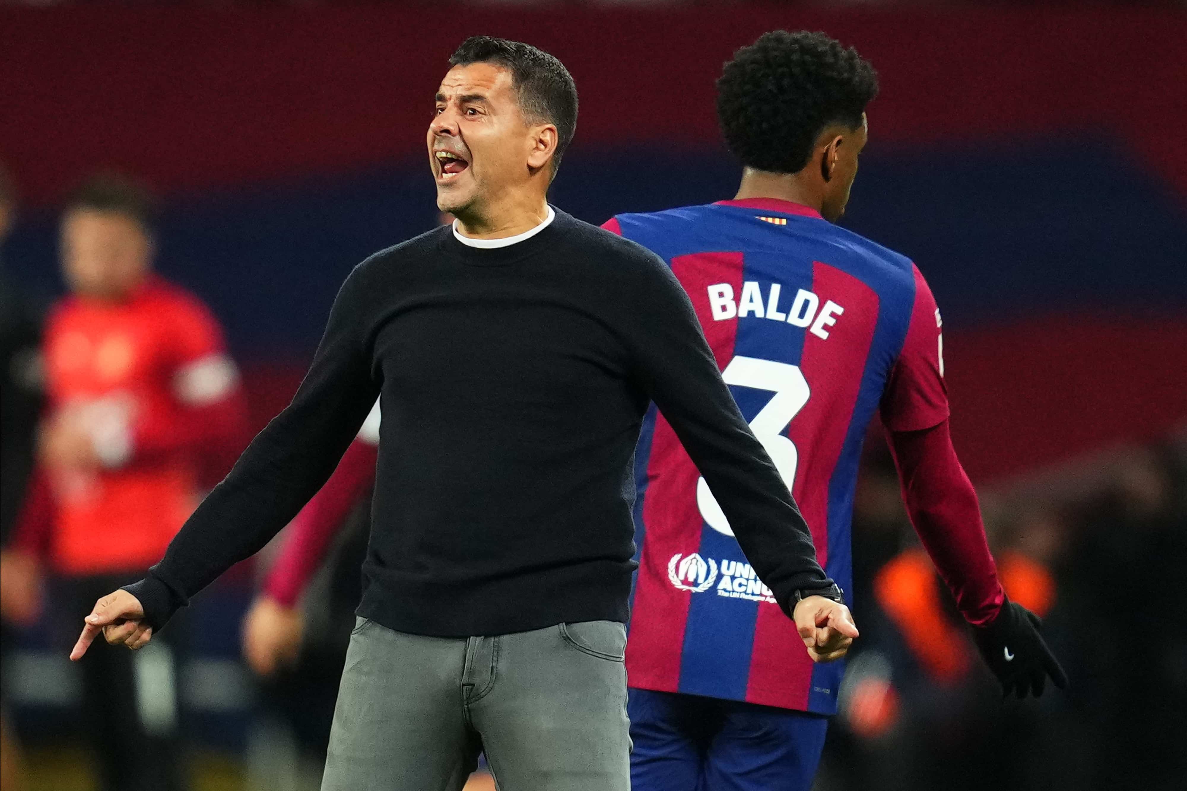 &lsquo;Fizemos o Barcelona correr para tr&aacute;s&rsquo;: M&iacute;chel indica que o Girona quer seguir fazendo hist&oacute;ria