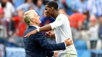 Deschamps triste com o que est&aacute; acontecendo com Pogba: &lsquo;&Eacute; muito para uma pessoa s&oacute; suportar&rsquo;