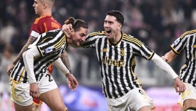 Juventus faz jogo perfeito na defesa, encerra 2023 com vit&oacute;ria sobre a Roma e encurta dist&acirc;ncia para l&iacute;der Inter