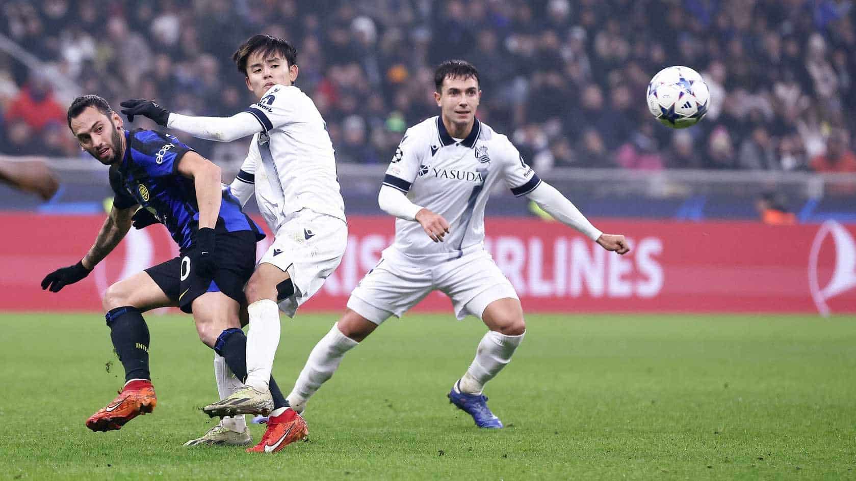 Real Sociedad amarra Internazionale em empate chato e garante primeiro lugar do grupo na Champions