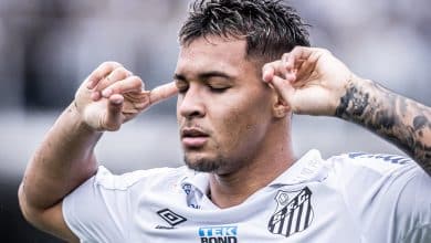 Santos precisa e quer vender Marcos Leonardo, mas 18 milh&otilde;es de euros &eacute; pouco pelo atacante?