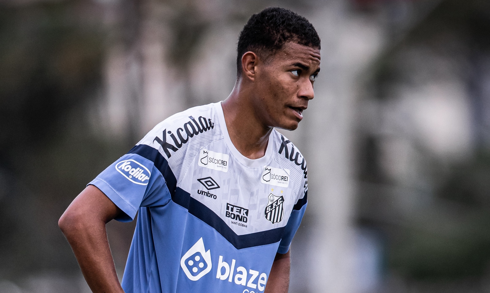 Diego Borges zagueiro da base do Santos