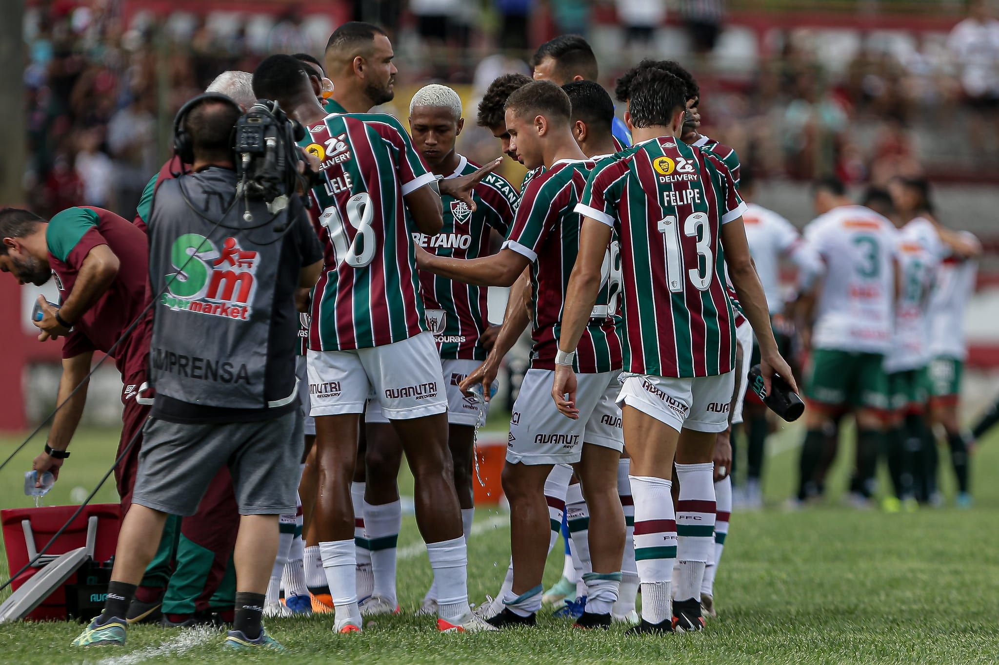 Gera&ccedil;&atilde;o de imagens teve problemas t&eacute;cnicos na transmiss&atilde;o de Fluminense x Portuguesa - Foto: LUCAS MER&Ccedil;ON /FLUMINENSE FC