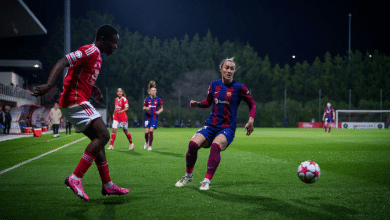 Barcelona e Benfica protagonizam empate de oito gols e avan&ccedil;am &agrave;s quartas da Champions Feminina