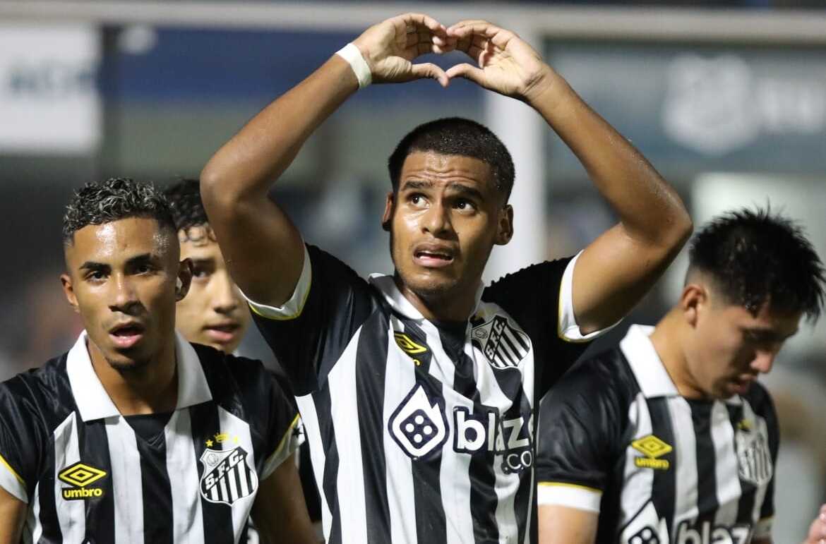 Santos joga com tranquilidade, vence o &Aacute;gua Santa e garante a lideran&ccedil;a do Grupo 26 da Copinha