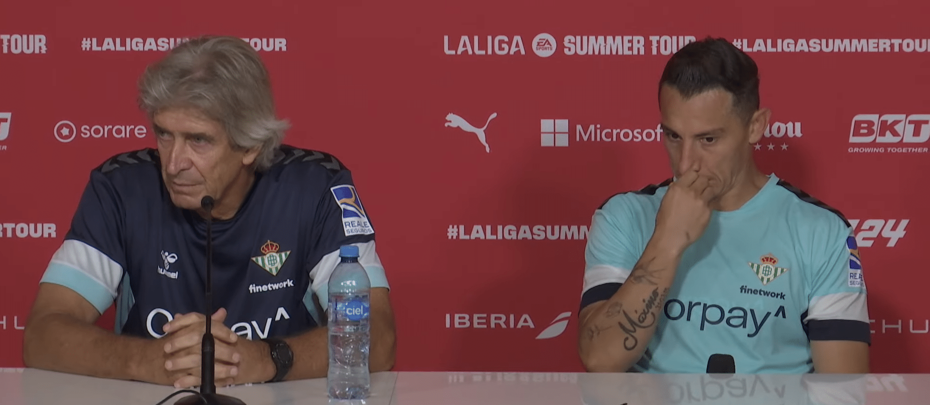 Revelados os detalhes da forte discuss&atilde;o entre Pellegrini e Guardado no Betis: &lsquo;N&atilde;o &eacute; a primeira vez&rsquo;