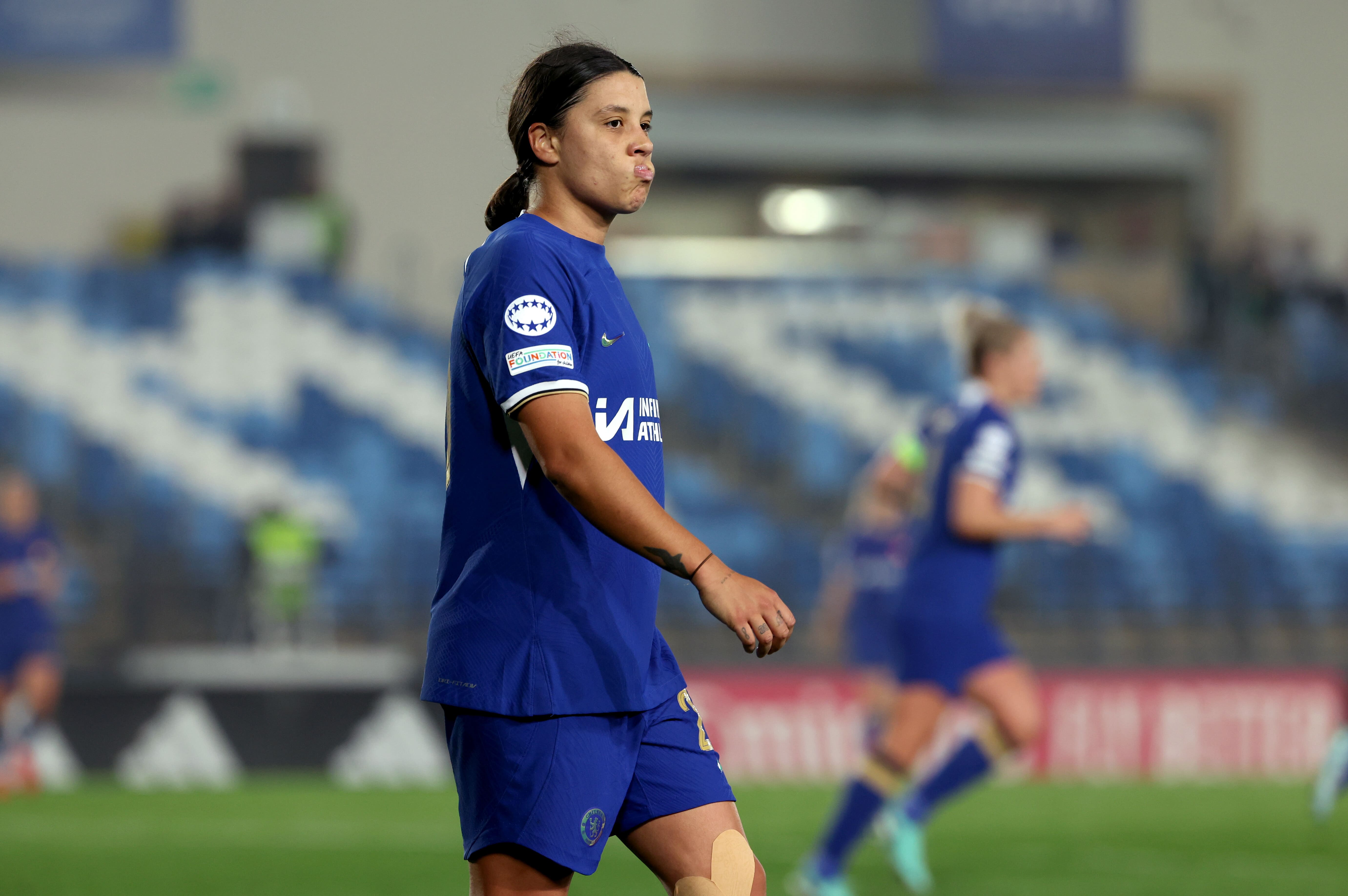 Sam Kerr segue sua sina com les&otilde;es e seu futuro fica nebuloso ap&oacute;s grave problema no LCA
