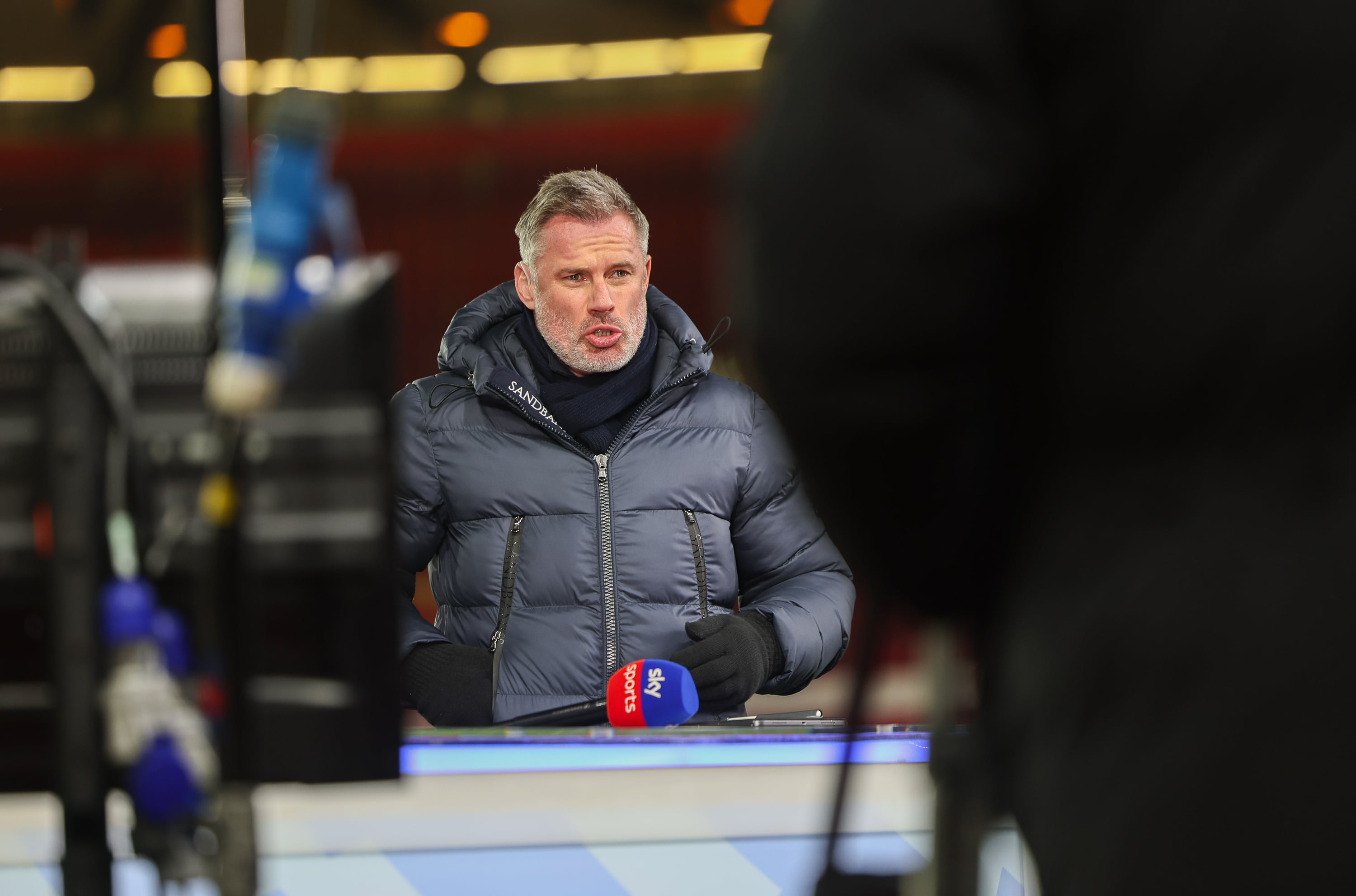 Jamie Carragher, comentarista da Sky Sports (Foto: Icon Sport)