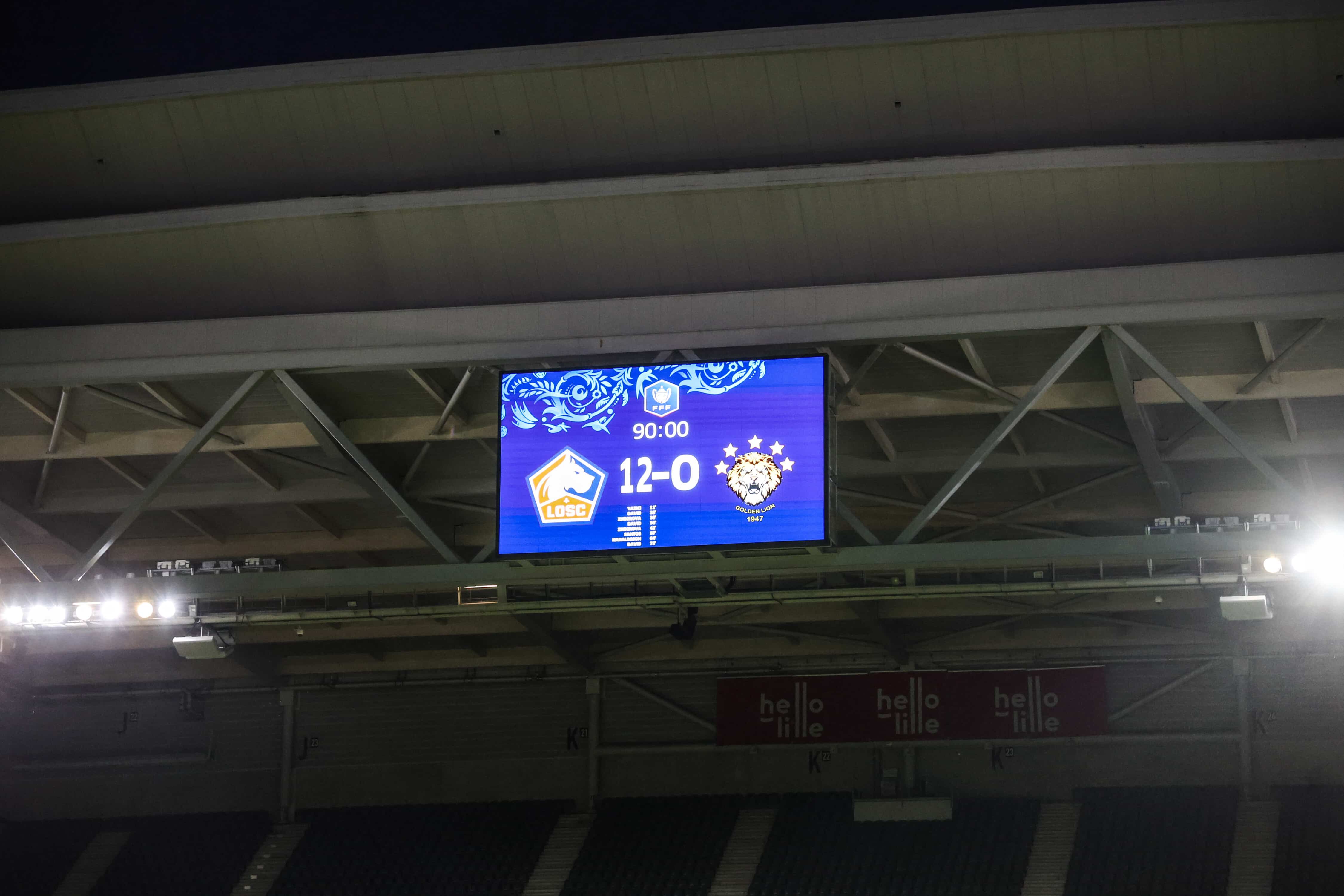 O Lille fez 12 a 0 em um time de Martinica na Copa da Fran&ccedil;a, e isso reflete bem as ideias de seu treinador