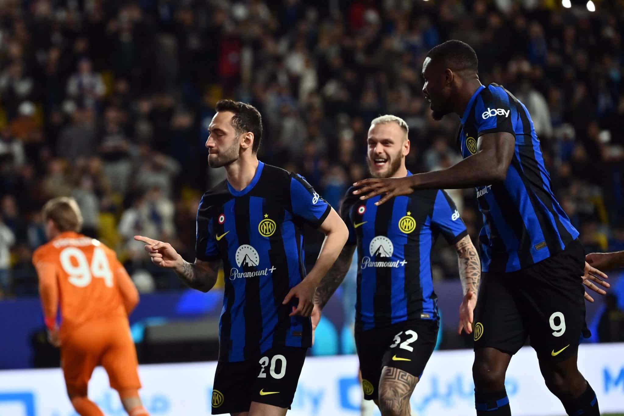 Inter n&atilde;o toma conhecimento da Lazio e vai em busca do in&eacute;dito tricampeonato da Supercopa da It&aacute;lia