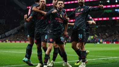 Manchester City elimina Tottenham na Copa da Inglaterra com gol para l&aacute; de pol&ecirc;mico