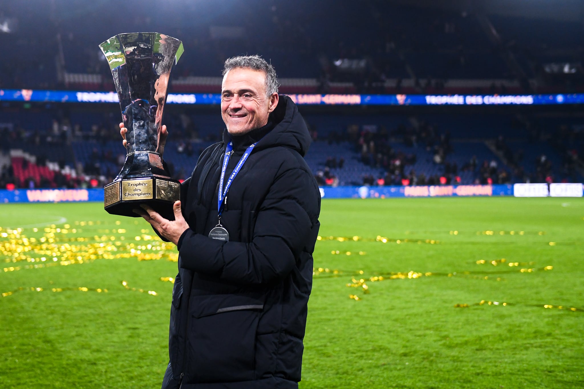 Luis Enrique valoriza primeiro t&iacute;tulo com o PSG, mas ironiza aus&ecirc;ncia de jogador: &lsquo;Hoje foi maravilhoso, nenhum erro&rsquo;