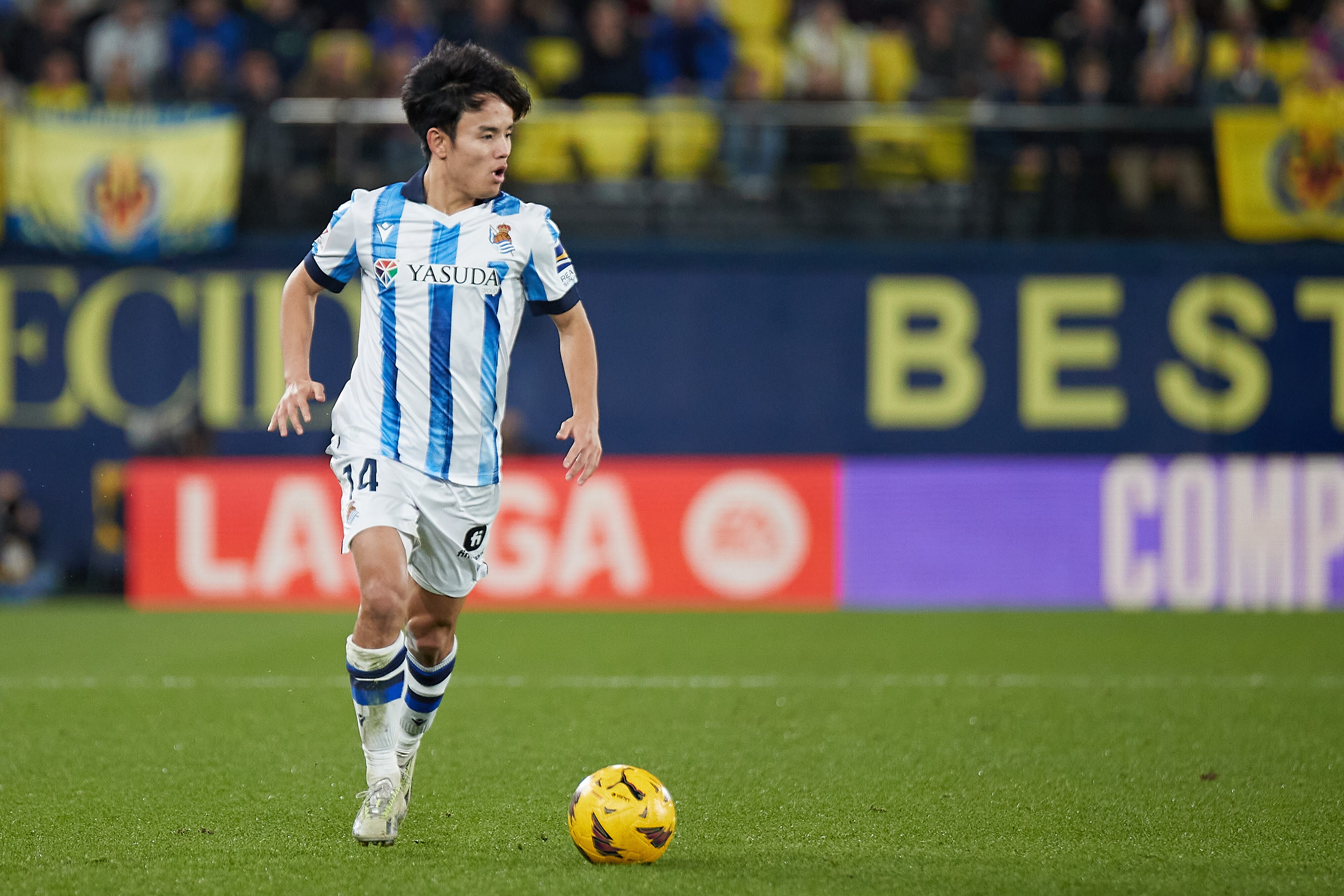 Irritado com arbitragem da La Liga, Takefusa Kubo faz apelo por prote&ccedil;&atilde;o dentro de campo