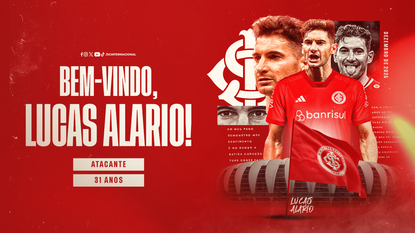 Enquanto negocia por Borr&eacute;, Internacional confirma contrata&ccedil;&atilde;o de Lucas Alario