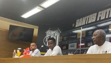 Apresentados, Guilherme n&atilde;o queria rebaixar o Santos e Cazeres garante estar mais profissional