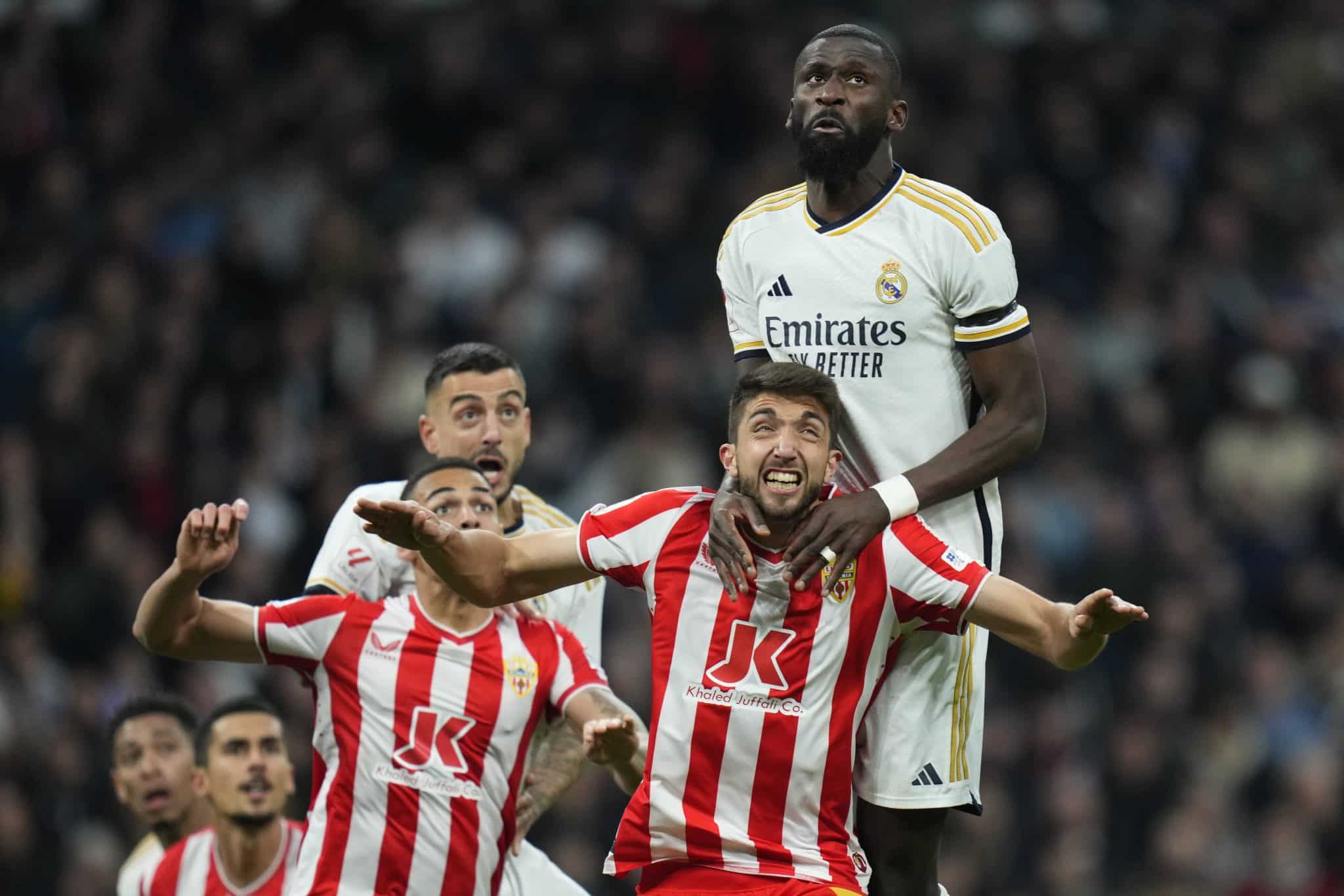 &lsquo;Nos roubaram&rsquo;: as justas e exageradas reclama&ccedil;&otilde;es do Almer&iacute;a na derrota para o Real Madrid