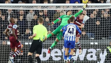 O Brighton perdeu um caminh&atilde;o de gols e, gra&ccedil;as a Areola, o West Ham saiu no lucro