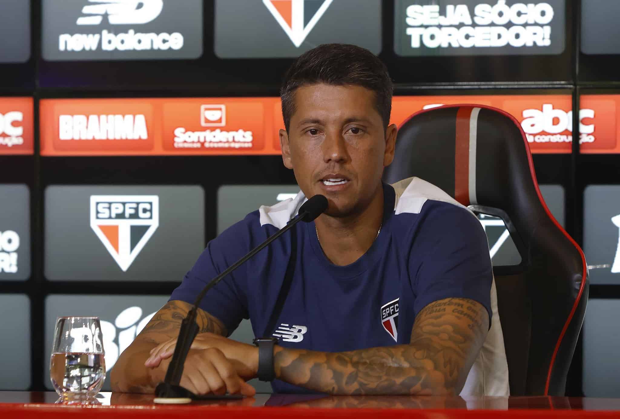 &lsquo;Espero que ele seja&nbsp;o&nbsp;meu&nbsp;Tel&ecirc;&rsquo;: apresentado, Carpini adota Muricy como mentor no S&atilde;o Paulo