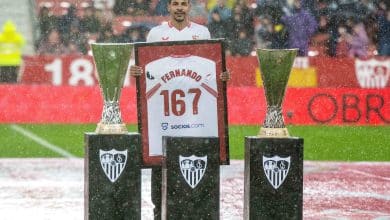 Despedida com homenagem do Sevilla aproxima Fernando de an&uacute;ncio no Internacional
